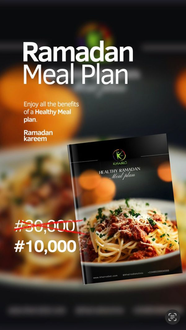 RAMADAN meal plan